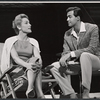 Betty Jane Watson and James Hurst in the stage production Sail Away
