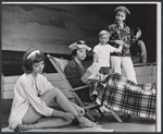 Patricia Harty, Alice Pearce, Paul O'Keefe and Evelyn Russell in the stage production Sail Away