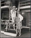 Elaine Stritch and Betty Jane Watson in the stage production Sail Away