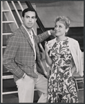 James Hurst and Betty Jane Watson in the stage production Sail Away