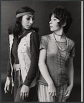 Yolande Bavan and Boni Enten in the 1969 Off-Broadway production Salvation