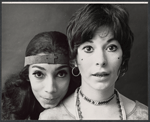 Yolande Bavan and Boni Enten in the 1969 Off-Broadway production Salvation