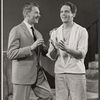 Jean Pierre Aumont and Ben Piazza in the stage production A Second String