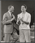 Jean Pierre Aumont and Ben Piazza in the stage production A Second String