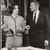 Nina Foch and Jean Pierre Aumont in the stage production A Second String