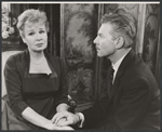 Shirley Booth and Jean Pierre Aumont in the stage production A Second String