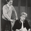 Ben Piazza and Shirley Booth in the stage production A Second String