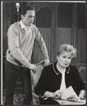Ben Piazza and Shirley Booth in the stage production A Second String