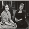 Nina Foch and Shirley Booth in the stage production A Second String