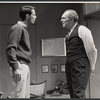 Stewart Moss and Sam Levene in the stage production Seidman and Son