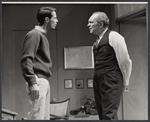 Stewart Moss and Sam Levene in the stage production Seidman and Son