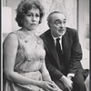 Frances Chaney and Sam Levene in the stage production Seidman and Son