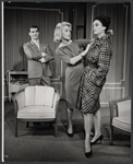 Morgan Sterne, Marian Carr and unidentified in the stage production Seidman and Son