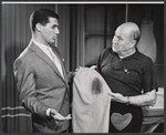 Morgan Sterne and unidentified in the stage production Seidman and Son