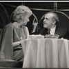 Nancy Wickwire and Sam Levene in the stage production Seidman and Son
