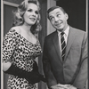 Judy Carrol and David Wayne in the stage production Send Me No Flowers