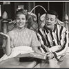 Nancy Olson and Richard McMurray in the stage production Send Me No Flowers