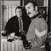 Charlotte Jones and John Colicos in the stage production Serjeant Musgrave's Dance