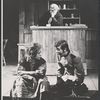 Charlotte Jones, Jeanne Hepple and Terry Lomax in the stage production Serjeant Musgrave's Dance