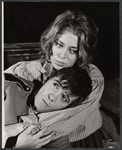 Terry Lomax and Jeanne Hepple in the stage production Serjeant Musgrave's Dance