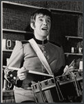 Terry Lomax in the stage production Serjeant Musgrave's Dance