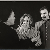 Charlotte Jones, Jeanne Hepple and John Colicos in the stage production Serjeant Musgrave's Dance