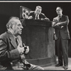 Ed Begley, William Harrigan and Mason Adams in the stage production A Shadow of My Enemy