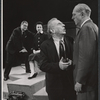 Anne Hegira, Ed Begley, William Zuckert and unidentified [left] in the stage production A Shadow of My Enemy
