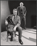 Gene Raymond and Ed Begley in the stage production A Shadow of My Enemy