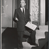 Leon Janney in the stage production A Shadow of My Enemy