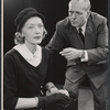 Ulla Kazanova and William Zuckert in the stage production A Shadow of My Enemy
