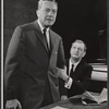 Gene Raymond and unidentified in the stage production A Shadow of My Enemy