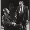 Gene Raymond and unidentified in the stage production A Shadow of My Enemy