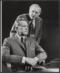 Gene Raymond and Ed Begley in the stage production A Shadow of My Enemy