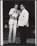 Daniel Massey and Nathaniel Frey in the stage production She Loves Me