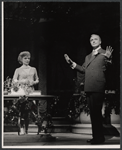 Barbara Baxley and Jack Cassidy in the stage production She Loves Me