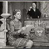 Elizabeth Wilson and John McGiver in the stage production Sheep on the Runway