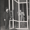 Eddie Bracken and Eartha Kitt in the stage production Shinbone Alley