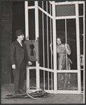 Eddie Bracken and Eartha Kitt in the stage production Shinbone Alley