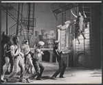 Eartha Kitt and ensemble in the stage production Shinbone Alley