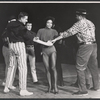 Eartha Kitt and ensemble in the stage production Shinbone Alley