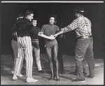 Eartha Kitt and ensemble in the stage production Shinbone Alley