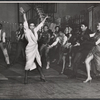 Eartha Kitt and ensemble in the stage production Shinbone Alley
