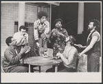 Kenny Steward, Joseph Carberry, Tito Goya, Ben Jefferson, Felipe Torres and Bimbo in the stage production Short Eyes