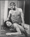 Tito Goya and Felipe Torres in the stage production Short Eyes