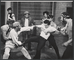 Hollis Barnes, Bimbo, Johnny Johnson, Kenny Steward, Tito Goya, Joseph Carberry, Robert Maroff and Felipe Torres in the stage production Short Eyes