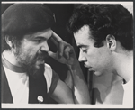 Bimbo and Joseph Carberry in the stage production Short Eyes