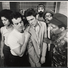 Tito Goya, Joseph Carberry, William Carden, Felipe Torres, Kenny Steward and Ben Jefferson in the stage production Short Eyes