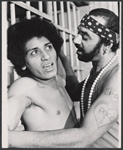 Tito Goya and Felipe Torres in the stage production Short Eyes