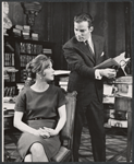 Julie Harris and William Shatner in the stage production A Shot in the Dark